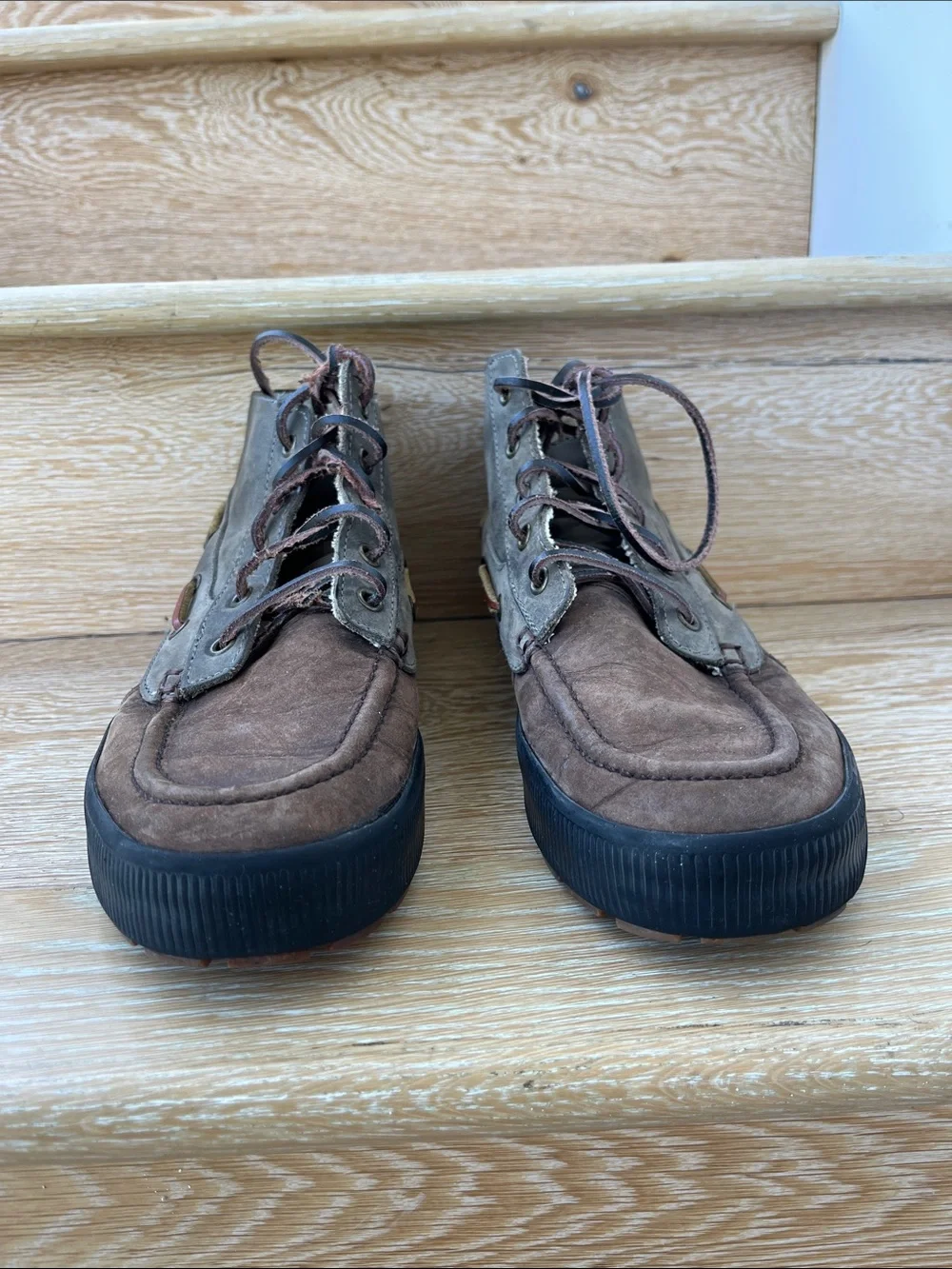 Polo Ralph Lauren Suede Mid-top Boat Shoes